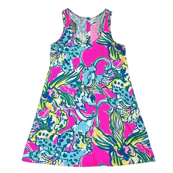 Lilly Pulitzer Melle Magenta Hottie Tank Dress - Picture 16 of 16